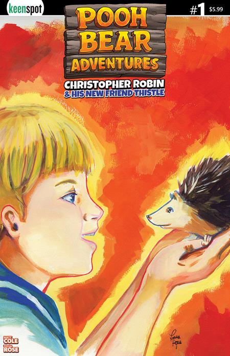 POOH BEAR ADVENTURES CHRISTOPHER ROBIN & HIS NEW FRIEND THISTLE #1 (ONE SHOT) CVR B TESSA ROSE FAST FRIENDS VAR 8/26/2026