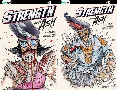STRENGTH & ASH #3 CVR D STEFANO CARDOSELLI & FRANCESCA PERILLO HOLOFOIL FLIP VAR 8/19/2026