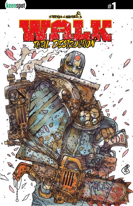 WALK TOTAL DESTRUCTION #1 (ONE SHOT) CVR C STEFANO CARDOSELLI HOLOFOIL FLIP VAR 8/26/2026