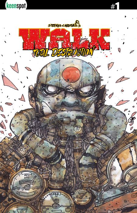 WALK TOTAL DESTRUCTION #1 (ONE SHOT) CVR D STEFANO CARDOSELLI METAL VAR 8/26/2026