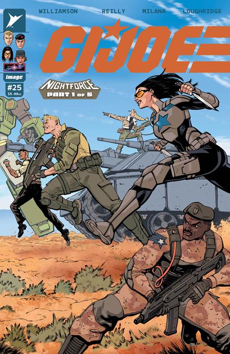 GI JOE #25 CVR I TOM REILLY WRAPAROUND FOIL VAR 8/19/2026