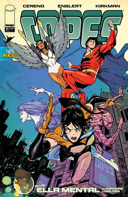 INVINCIBLE UNIVERSE CAPES #10 CVR E SANFORD GREENE CONNECTING VAR 8/26/2026