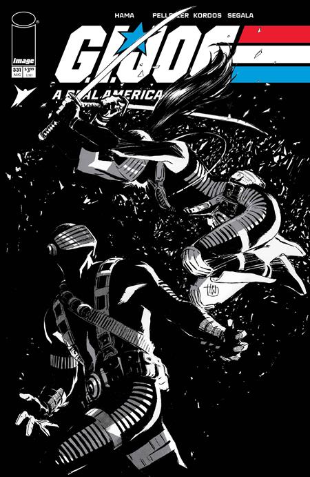 GI JOE A REAL AMERICAN HERO #331 CVR B LEE WEEKS B&W VAR 8/12/2026