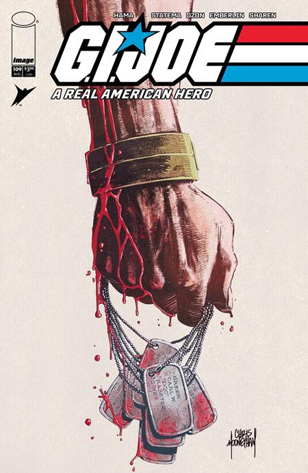 GI JOE A REAL AMERICAN HERO #109 HAMA FILES EDITION CVR B CHRIS MOONEYHAM VAR 8/26/2026