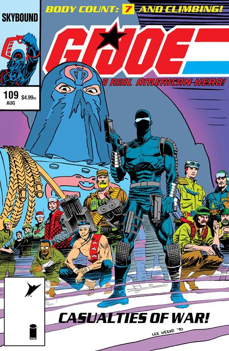 GI JOE A REAL AMERICAN HERO #109 HAMA FILES EDITION CVR C LEE WEEKS FOIL VAR 8/26/2026