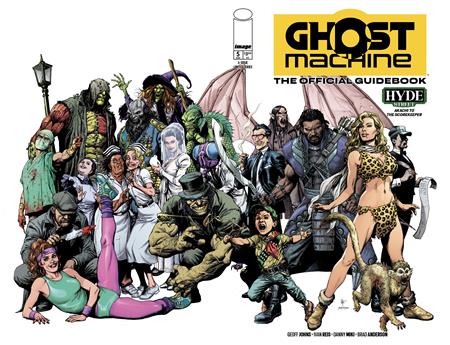 GHOST MACHINE THE OFFICIAL GUIDEBOOK #5 (OF 5) CVR A GARY FRANK & BRAD ANDERSON WRAPAROUND 8/5/2026