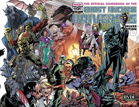GHOST MACHINE THE OFFICIAL GUIDEBOOK #5 (OF 5) CVR B BRYAN HITCH & BRAD ANDERSON WRAPAROUND VAR 8/5/2026