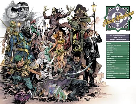 GHOST MACHINE THE OFFICIAL GUIDEBOOK #5 (OF 5) CVR C IVAN REIS & DANNY MIKI WRAPAROUND VAR 8/5/2026