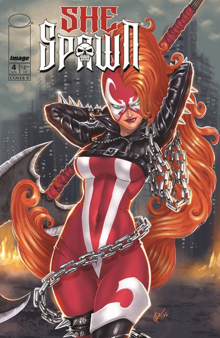 SHE-SPAWN #4 (OF 5) CVR B DAVE HARRIGAN VAR 8/5/2026