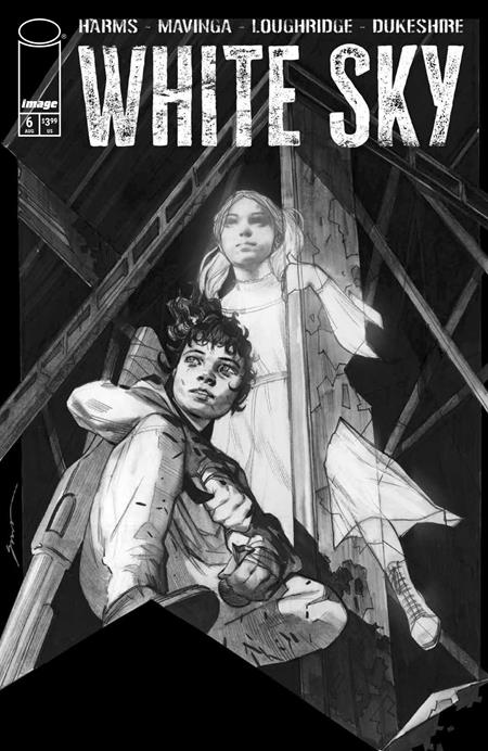 WHITE SKY #6 CVR D ELIZA IVANOVA B&W VAR 9/30/2026