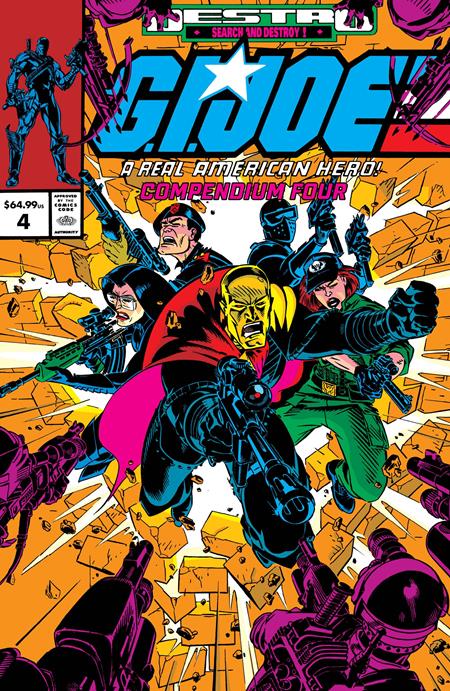 GI JOE A REAL AMERICAN HERO COMPENDIUM TP VOL 04 DIRECT MARKET EXCLUSIVE MICHAEL GOLDEN CVR 8/26/2026
