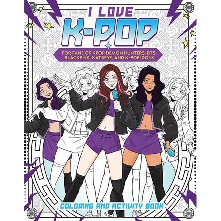I LOVE K-POP TP COLORING AND ACTIVITY BOOK 8/5/2026
