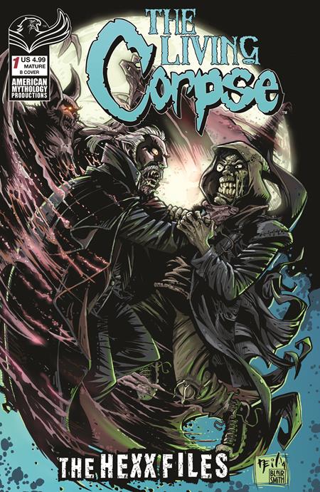 LIVING CORPSE HEXX FILES #1 CVR B NEIL VOKES VAR (MR) 8/12/2026