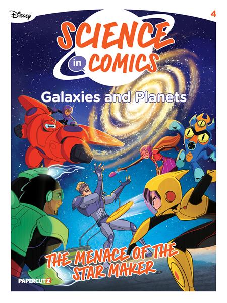 DISNEY SCIENCE IN COMICS HC GALAXIES AND PLANETS 8/5/2026