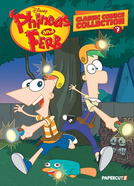 PHINEAS AND FERB CLASSIC COMICS COLLECTION HC VOL 07 8/12/2026