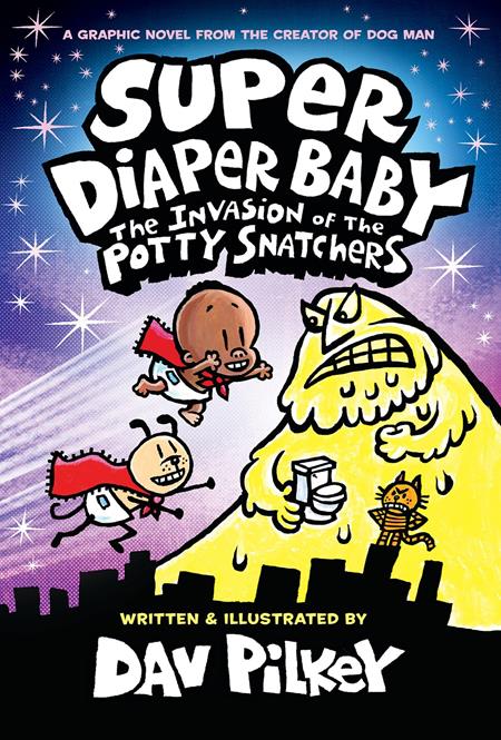SUPER DIAPER BABY COLOR EDITION HC VOL 02 THE INVASION OF THE POTTY SNATCHERS 8/5/2026