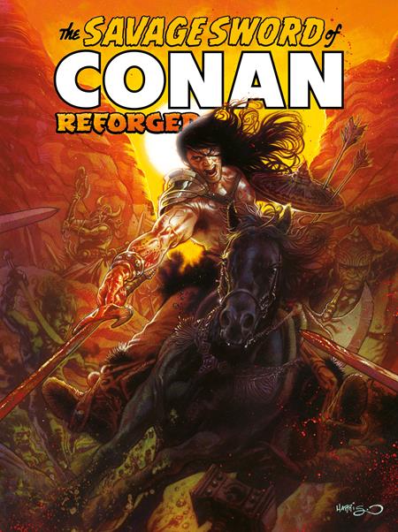 SAVAGE SWORD OF CONAN REFORGED #6 CVR A TONY HARRIS CARDSTOCK (MR) 8/12/2026