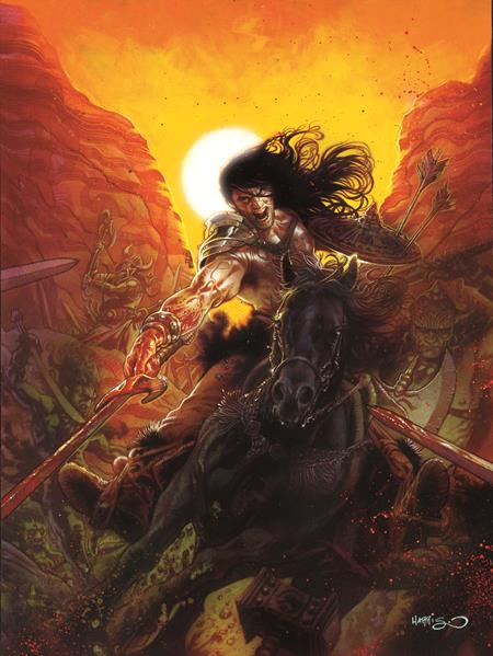 SAVAGE SWORD OF CONAN REFORGED #6 CVR D TONY HARRIS VIRGIN FOIL VAR (MR) 8/12/2026