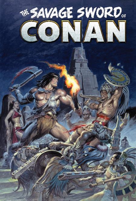 SAVAGE SWORD OF CONAN THE ORIGINAL COMICS OMNIBUS HC VOL 12 EARL NOREM DIRECT MARKET EDITION CVR (MR) 8/19/2026