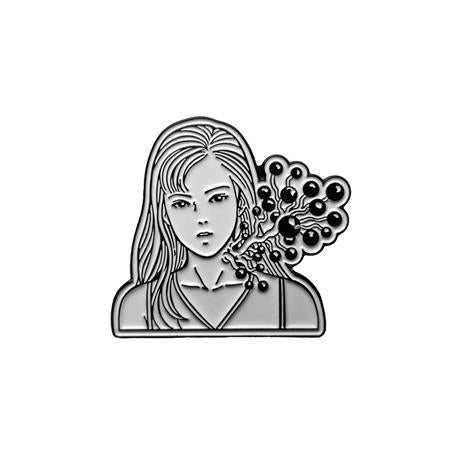 JUNJI ITO BLOOD BUBBLE ENAMEL PIN BADGE 9/16/2026