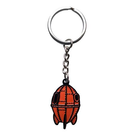 WALLACE & GROMIT ROCKET ENAMEL KEYCHAIN 9/16/2026