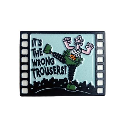 WALLACE & GROMIT WALLACE ENAMEL PIN BADGE 9/16/2026