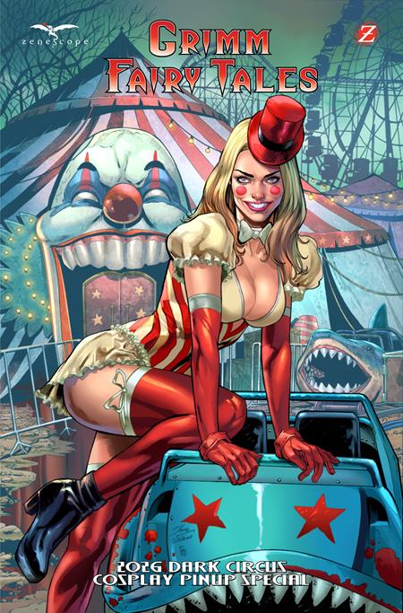 GRIMM FAIRY TALES 2026 DARK CIRCUS COSPLAY PINUP SPECIAL (ONE SHOT) CVR A IGOR VITORINO 9/9/2026
