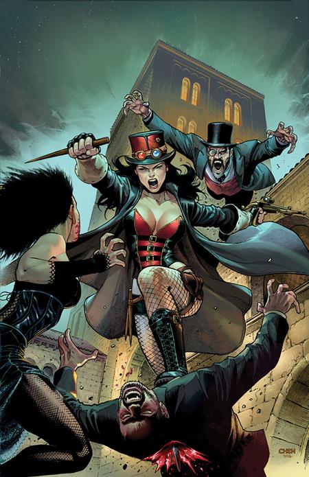 VAN HELSING THRONE OF BLOOD (ONE SHOT) CVR A SEAN CHEN 9/9/2026