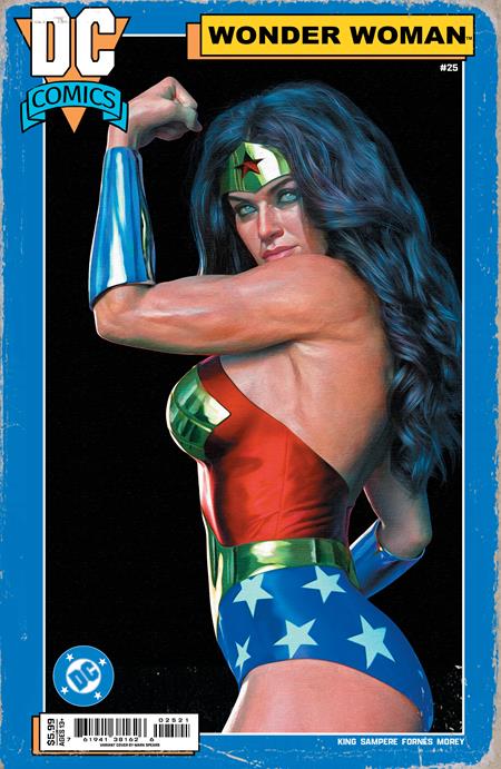 WONDER WOMAN #25 CVR B MARK SPEARS CARD STOCK VAR 9/17/2025
