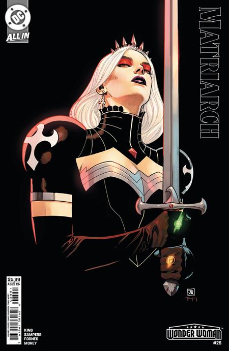 WONDER WOMAN #25 CVR D DANIEL SAMPERE CARD STOCK VAR 9/17/2025