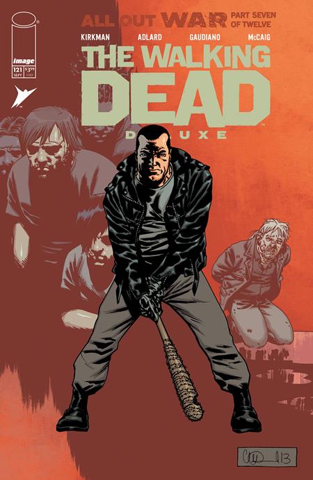 WALKING DEAD DELUXE #121 CVR B CHARLIE ADLARD & DAVE MCCAIG VAR (MR) 9/17/2025