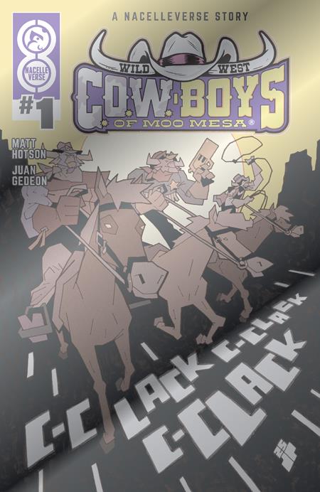 WILD WEST COW-BOYS OF MOO MESA #1 (OF 4) CVR F JOE PALMER FOIL VAR 9/17/2025