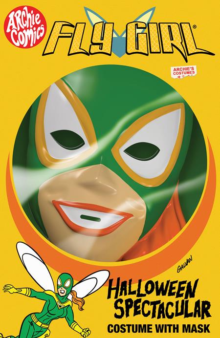 ARCHIES HALLOWEEN SPECTACULAR (ONE SHOT) CVR F BILL GALVAN FOIL FLY-GIRL MASK VAR 9/16/2026