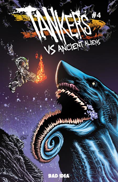 TANKERS VS ANCIENT ALIENS #4 (OF 5) CVR B JOSHUA DERSTINE & JOHN LIVESAY VAR 9/9/2026