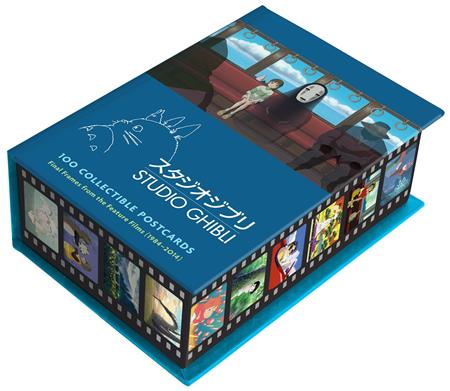 STUDIO GHIBLI 100 COLLECTIBLE POSTCARDS 9/16/2026