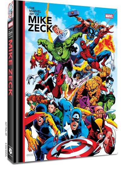 MARVEL ART OF MIKE ZECK HC DIRECT MARKET EXCLUSIVE 10/28/2026