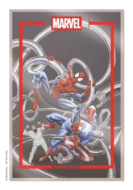 MARVEL PORTFOLIO OF MIKE ZECK SPIDER-MAN & CAPTAIN AMERICA 9 PRINT SET 10/14/2026