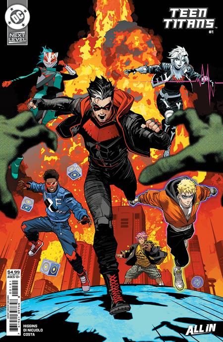 TEEN TITANS #1 CVR B DAN MORA CARD STOCK VAR 9/2/2026