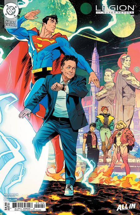 LEGION OF SUPER-HEROES #1 CVR H DAN MORA MICHAEL J FOX CAMEO CARD STOCK VAR 9/2/2026