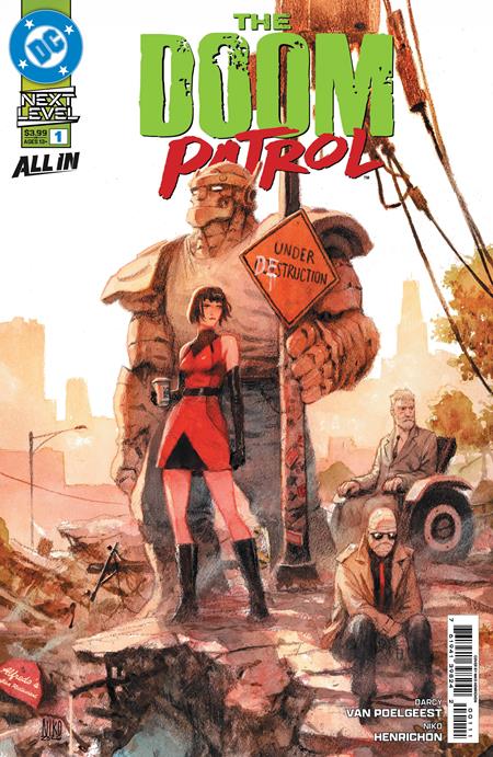 DOOM PATROL #1 CVR A NIKO HENRICHON 9/2/2026