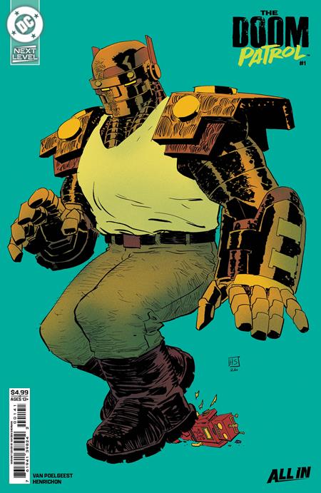 DOOM PATROL #1 CVR D HAYDEN SHERMAN NEXT LEVEL CARD STOCK VAR 9/2/2026