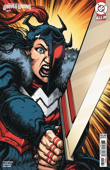 ABSOLUTE WONDER WOMAN #24 CVR C CHRIS BURNHAM CARD STOCK VAR 9/23/2026