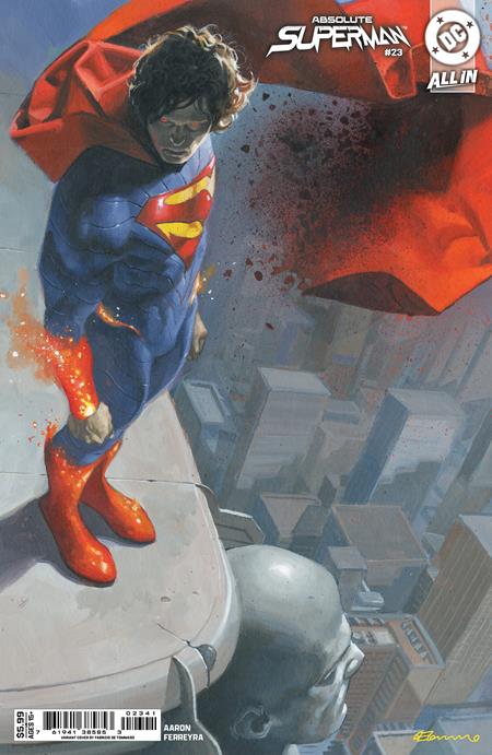 ABSOLUTE SUPERMAN #23 CVR D FABRIZIO DE TOMMASO CARD STOCK VAR 9/2/2026