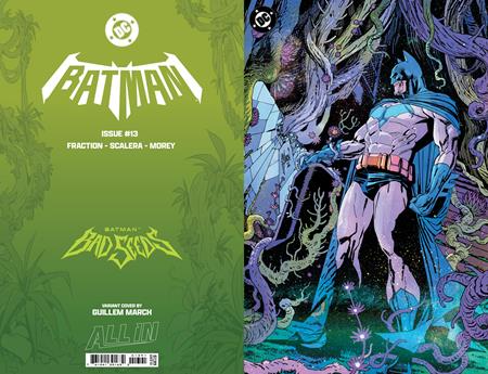 BATMAN #13 CVR H GUILLEM MARCH BAD SEEDS SPOT FOIL VAR (BATMAN BAD SEEDS) 9/2/2026