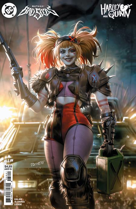 HARLEY QUINN #66 CVR D DERRICK CHEW CARD STOCK VAR (BATMAN BAD SEEDS) 9/23/2026