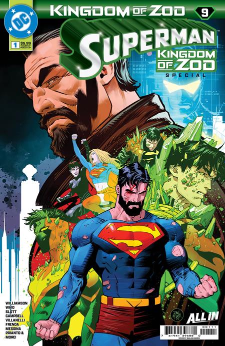 SUPERMAN KINGDOM OF ZOD SPECIAL #1 (ONE SHOT) CVR A DAN MORA 9/30/2026