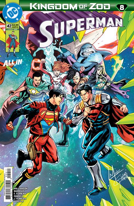 SUPERMAN #42 CVR A LUCAS MEYER CONNECTING (KINGDOM OF ZOD) 9/23/2026