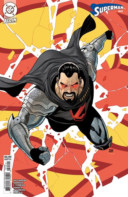 SUPERMAN #42 CVR B DANIEL SAMPERE CARD STOCK VAR (KINGDOM OF ZOD) 9/23/2026