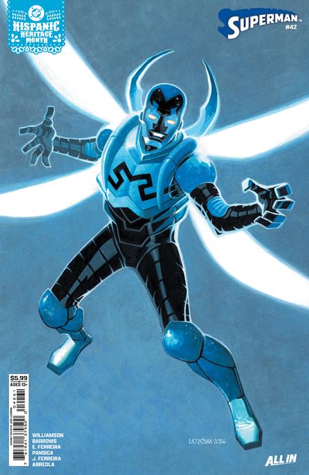 SUPERMAN #42 CVR F JOSE LADRONN HISPANIC HERITAGE MONTH CARD STOCK VAR (KINGDOM OF ZOD) 9/23/2026