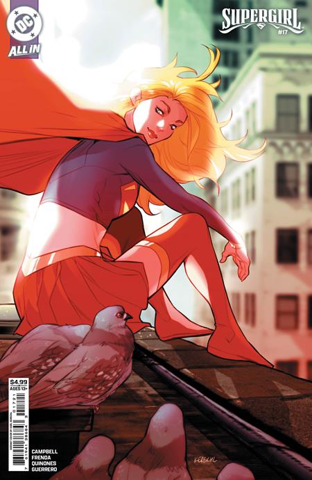 SUPERGIRL #17 CVR B KARL KERSCHL CARD STOCK VAR (KINGDOM OF ZOD) 9/9/2026
